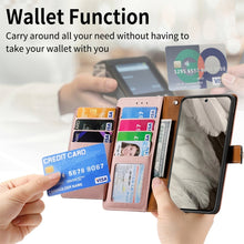 Load image into Gallery viewer, Love Zipper Lanyard Leather Phone Case, For iPhone 16, For iPhone 15 Pro Max, For iPhone 15 Pro, For iPhone 15 Plus, For iPhone 15, For iPhone 14 Plus, For iPhone 14, For iPhone 14 Pro