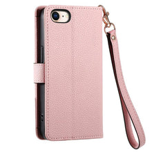 Load image into Gallery viewer, Love Zipper Lanyard Leather Phone Case, For iPhone 17e / 16e, For iPhone 17 Pro Max, For iPhone 17 Pro, For iPhone 17, For iPhone Air, For iPhone 16 Pro Max, For iPhone 16 Pro, For iPhone 16 Plus