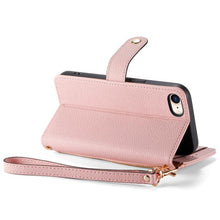 Load image into Gallery viewer, Love Zipper Lanyard Leather Phone Case, For iPhone 17e / 16e, For iPhone 17 Pro Max, For iPhone 17 Pro, For iPhone 17, For iPhone Air, For iPhone 16 Pro Max, For iPhone 16 Pro, For iPhone 16 Plus
