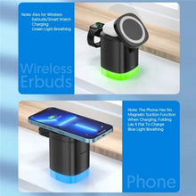 Load image into Gallery viewer, T15 3 in 1 Magnetic Magsafe Wireless Charger Folding Charging Stand For iPhone / iWatch / AirPods
