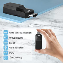 Load image into Gallery viewer, HDMI Extender 165ft Audio Video 1080P Over Cat5 Cat6 Ethernet Cable Transmit Lossless Signal HDMI Long Distance Extension Adapter