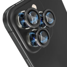 Load image into Gallery viewer, NORTHJO Camera Lens Tempered Glass CD Vein Metal Ring Film, For iPhone 14 Pro / 14 Pro Max