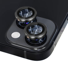 Load image into Gallery viewer, NORTHJO Camera Lens Protector Tempered Glass CD Vein Metal Ring Film, For iPhone 14 / 14 Plus