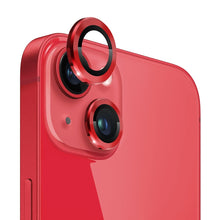 Load image into Gallery viewer, NORTHJO Camera Lens Protector Tempered Glass CD Vein Metal Ring Film, For iPhone 14 / 14 Plus