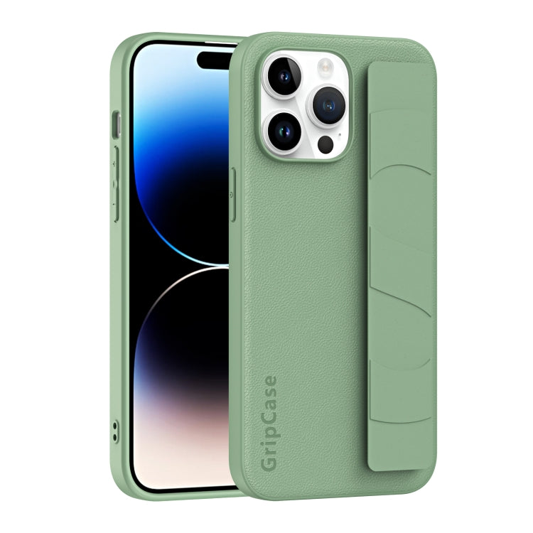 Skin Elastic Wrist Grip Back Cover Phone Case, For iPhone 14, For iPhone 15 Pro Max, For iPhone 15 Pro, For iPhone 14 Pro, For iPhone 14 Plus, For iPhone 15 Plus, For iPhone 15, For iPhone 14 Pro Max