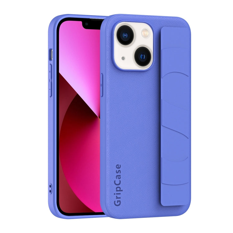 Skin Elastic Wrist Grip Back Cover Phone Case