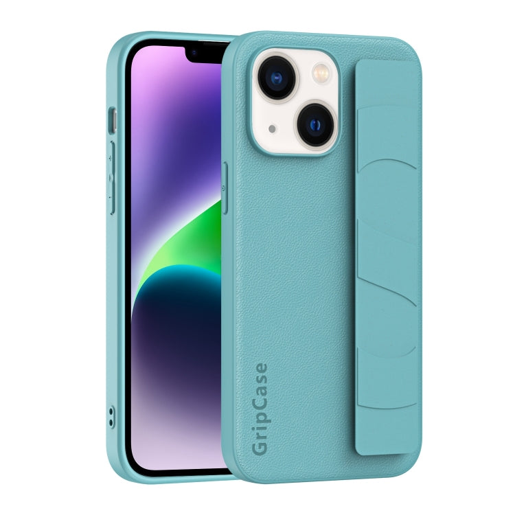 Skin Elastic Wrist Grip Back Cover Phone Case, For iPhone 14, For iPhone 15 Pro Max, For iPhone 15 Pro, For iPhone 14 Pro, For iPhone 14 Plus, For iPhone 15 Plus, For iPhone 15, For iPhone 14 Pro Max