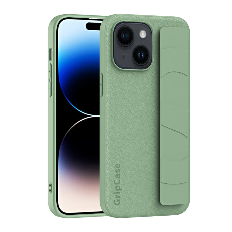 Skin Elastic Wrist Grip Back Cover Phone Case, For iPhone 14, For iPhone 15 Pro Max, For iPhone 15 Pro, For iPhone 14 Pro, For iPhone 14 Plus, For iPhone 15 Plus, For iPhone 15, For iPhone 14 Pro Max