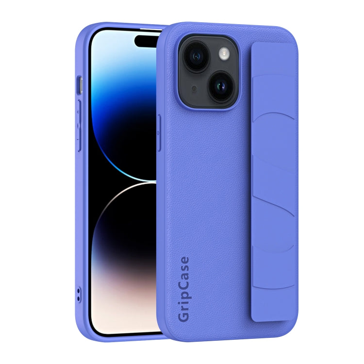 Skin Elastic Wrist Grip Back Cover Phone Case, For iPhone 14, For iPhone 15 Pro Max, For iPhone 15 Pro, For iPhone 14 Pro, For iPhone 14 Plus, For iPhone 15 Plus, For iPhone 15, For iPhone 14 Pro Max