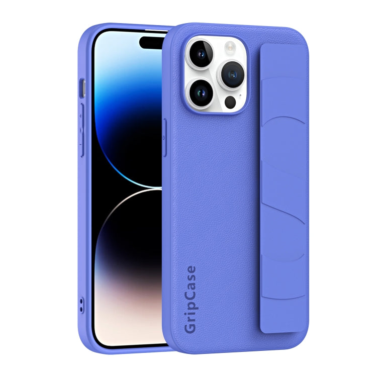Skin Elastic Wrist Grip Back Cover Phone Case, For iPhone 14, For iPhone 15 Pro Max, For iPhone 15 Pro, For iPhone 14 Pro, For iPhone 14 Plus, For iPhone 15 Plus, For iPhone 15, For iPhone 14 Pro Max