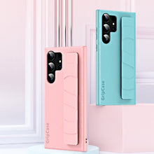 Load image into Gallery viewer, Skin Elastic Wrist Grip Back Cover Phone Case