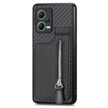 Load image into Gallery viewer, Carbon Fiber Vertical Flip Zipper Phone Case, For Redmi 15C 5G / 4G Glodal 171mm, For Xiaomi 15T, For Redmi K80 Pro / Poco F7 Ultra, For Redmi K80 / Poco F7 Pro, For Redmi Turbo 4, For Xiaomi Poco X7 Pro, For Redmi Note 12 5G, For Xiaomi 13 Pro        ...