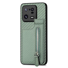 Load image into Gallery viewer, Carbon Fiber Vertical Flip Zipper Phone Case, For Redmi 15C 5G / 4G Glodal 171mm, For Xiaomi 15T, For Redmi K80 Pro / Poco F7 Ultra, For Redmi K80 / Poco F7 Pro, For Redmi Turbo 4, For Xiaomi Poco X7 Pro, For Redmi Note 12 5G, For Xiaomi 13 Pro        ...