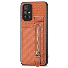 Load image into Gallery viewer, Carbon Fiber Vertical Flip Zipper Phone Case, For Xiaomi 12T, For Xiaomi POCO M5 4G, For Redmi Note 11T Pro 5G, For Redmi 10C, For Redmi Note 11 4G, For Redmi 10, For Redmi Note 10 4G
