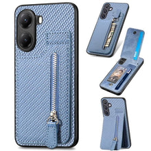 Load image into Gallery viewer, Carbon Fiber Vertical Flip Zipper Phone Case, For Redmi 15C 5G / 4G Glodal 171mm, For Xiaomi 15T, For Redmi K80 Pro / Poco F7 Ultra, For Redmi K80 / Poco F7 Pro, For Redmi Turbo 4, For Xiaomi Poco X7 Pro, For Redmi Note 12 5G, For Xiaomi 13 Pro        ...