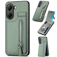 Load image into Gallery viewer, Carbon Fiber Vertical Flip Zipper Phone Case, For Redmi 15C 5G / 4G Glodal 171mm, For Xiaomi 15T, For Redmi K80 Pro / Poco F7 Ultra, For Redmi K80 / Poco F7 Pro, For Redmi Turbo 4, For Xiaomi Poco X7 Pro, For Redmi Note 12 5G, For Xiaomi 13 Pro        ...