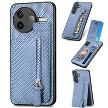 Load image into Gallery viewer, Carbon Fiber Vertical Flip Zipper Phone Case, For Redmi 15C 5G / 4G Glodal 171mm, For Xiaomi 15T, For Redmi K80 Pro / Poco F7 Ultra, For Redmi K80 / Poco F7 Pro, For Redmi Turbo 4, For Xiaomi Poco X7 Pro, For Redmi Note 12 5G, For Xiaomi 13 Pro        ...