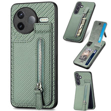 Load image into Gallery viewer, Carbon Fiber Vertical Flip Zipper Phone Case, For Redmi 15C 5G / 4G Glodal 171mm, For Xiaomi 15T, For Redmi K80 Pro / Poco F7 Ultra, For Redmi K80 / Poco F7 Pro, For Redmi Turbo 4, For Xiaomi Poco X7 Pro, For Redmi Note 12 5G, For Xiaomi 13 Pro        ...