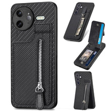 Load image into Gallery viewer, Carbon Fiber Vertical Flip Zipper Phone Case, For Redmi 15C 5G / 4G Glodal 171mm, For Xiaomi 15T, For Redmi K80 Pro / Poco F7 Ultra, For Redmi K80 / Poco F7 Pro, For Redmi Turbo 4, For Xiaomi Poco X7 Pro, For Redmi Note 12 5G, For Xiaomi 13 Pro        ...