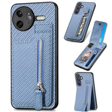 Load image into Gallery viewer, Carbon Fiber Vertical Flip Zipper Phone Case, For Redmi 15C 5G / 4G Glodal 171mm, For Xiaomi 15T, For Redmi K80 Pro / Poco F7 Ultra, For Redmi K80 / Poco F7 Pro, For Redmi Turbo 4, For Xiaomi Poco X7 Pro, For Redmi Note 12 5G, For Xiaomi 13 Pro        ...