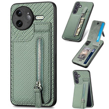 Load image into Gallery viewer, Carbon Fiber Vertical Flip Zipper Phone Case, For Redmi 15C 5G / 4G Glodal 171mm, For Xiaomi 15T, For Redmi K80 Pro / Poco F7 Ultra, For Redmi K80 / Poco F7 Pro, For Redmi Turbo 4, For Xiaomi Poco X7 Pro, For Redmi Note 12 5G, For Xiaomi 13 Pro        ...