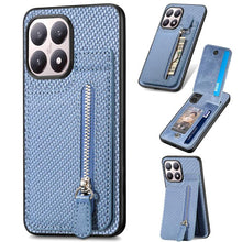 Load image into Gallery viewer, Carbon Fiber Vertical Flip Zipper Phone Case, For Redmi 15C 5G / 4G Glodal 171mm, For Xiaomi 15T, For Redmi K80 Pro / Poco F7 Ultra, For Redmi K80 / Poco F7 Pro, For Redmi Turbo 4, For Xiaomi Poco X7 Pro, For Redmi Note 12 5G, For Xiaomi 13 Pro        ...