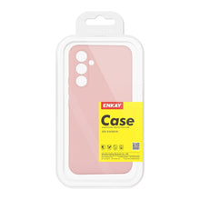 Load image into Gallery viewer, ENKAY Liquid Silicone Phone Case with Tempered Film