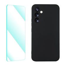 Load image into Gallery viewer, ENKAY Liquid Silicone Phone Case with Tempered Film