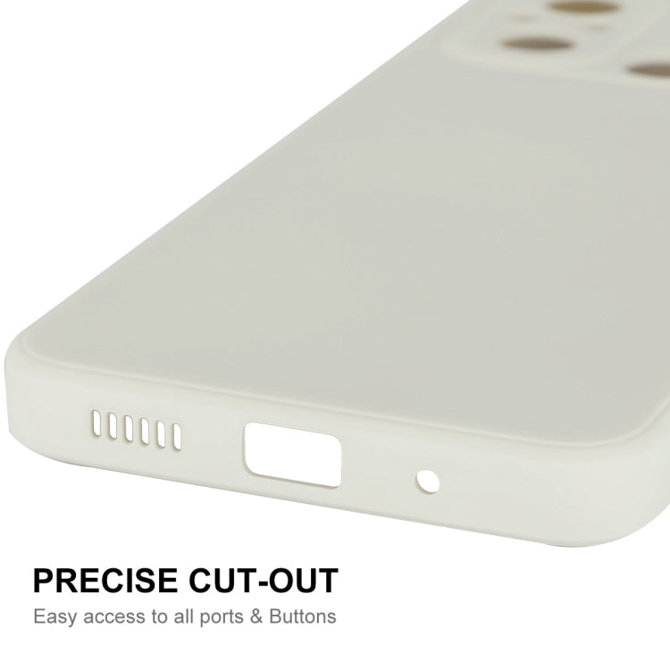 ENKAY Liquid Silicone Phone Case with Tempered Film, For Xiaomi Poco C55 / Redmi 12C