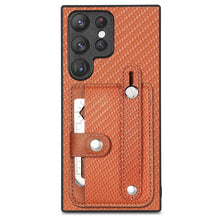 Load image into Gallery viewer, Wristband Kickstand Wallet Back Phone Case with Tool Knife, For Samsung Galaxy S24+ 5G, For Samsung Galaxy A54 5G, For Samsung Galaxy S23 Ultra 5G, For Samsung Galaxy S23+ 5G, For Samsung Galaxy A14 5G, For Samsung Galaxy A04 4G, For Samsung Galaxy S20...