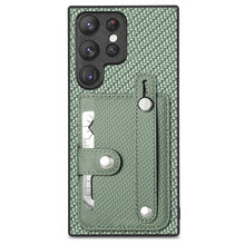 Load image into Gallery viewer, Wristband Kickstand Wallet Back Phone Case with Tool Knife, For Samsung Galaxy S24+ 5G, For Samsung Galaxy A54 5G, For Samsung Galaxy S23 Ultra 5G, For Samsung Galaxy S23+ 5G, For Samsung Galaxy A14 5G, For Samsung Galaxy A04 4G, For Samsung Galaxy S20...
