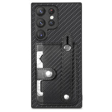 Load image into Gallery viewer, Wristband Kickstand Wallet Back Phone Case with Tool Knife, For Samsung Galaxy S24+ 5G, For Samsung Galaxy A54 5G, For Samsung Galaxy S23 Ultra 5G, For Samsung Galaxy S23+ 5G, For Samsung Galaxy A14 5G, For Samsung Galaxy A04 4G, For Samsung Galaxy S20...