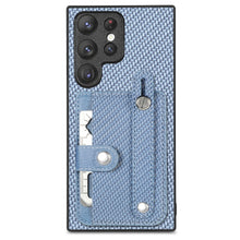 Load image into Gallery viewer, Wristband Kickstand Wallet Back Phone Case with Tool Knife, For Samsung Galaxy S24+ 5G, For Samsung Galaxy A54 5G, For Samsung Galaxy S23 Ultra 5G, For Samsung Galaxy S23+ 5G, For Samsung Galaxy A14 5G, For Samsung Galaxy A04 4G, For Samsung Galaxy S20...