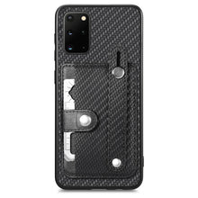 Load image into Gallery viewer, Wristband Kickstand Wallet Back Phone Case with Tool Knife, For Samsung Galaxy S20, For Samsung Galaxy A50