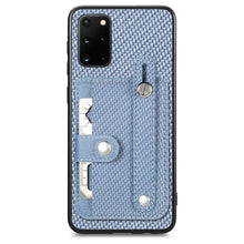 Load image into Gallery viewer, Wristband Kickstand Wallet Back Phone Case with Tool Knife, For Samsung Galaxy S20, For Samsung Galaxy A50