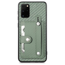 Load image into Gallery viewer, Wristband Kickstand Wallet Back Phone Case with Tool Knife, For Samsung Galaxy S20, For Samsung Galaxy A50