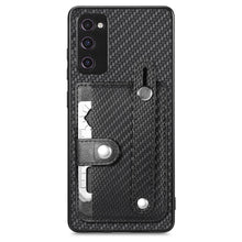 Load image into Gallery viewer, Wristband Kickstand Wallet Back Phone Case with Tool Knife, For Samsung Galaxy S24+ 5G, For Samsung Galaxy A54 5G, For Samsung Galaxy S23 Ultra 5G, For Samsung Galaxy S23+ 5G, For Samsung Galaxy A14 5G, For Samsung Galaxy A04 4G, For Samsung Galaxy S20...