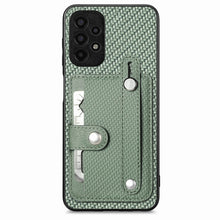 Load image into Gallery viewer, Wristband Kickstand Wallet Back Phone Case with Tool Knife, For Samsung Galaxy S24+ 5G, For Samsung Galaxy A54 5G, For Samsung Galaxy S23 Ultra 5G, For Samsung Galaxy S23+ 5G, For Samsung Galaxy A14 5G, For Samsung Galaxy A04 4G, For Samsung Galaxy S20...