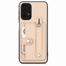 Load image into Gallery viewer, Wristband Kickstand Wallet Back Phone Case with Tool Knife, For Samsung Galaxy S24+ 5G, For Samsung Galaxy A54 5G, For Samsung Galaxy S23 Ultra 5G, For Samsung Galaxy S23+ 5G, For Samsung Galaxy A14 5G, For Samsung Galaxy A04 4G, For Samsung Galaxy S20...