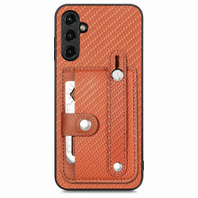 Load image into Gallery viewer, Wristband Kickstand Wallet Back Phone Case with Tool Knife, For Samsung Galaxy S24+ 5G, For Samsung Galaxy A54 5G, For Samsung Galaxy S23 Ultra 5G, For Samsung Galaxy S23+ 5G, For Samsung Galaxy A14 5G, For Samsung Galaxy A04 4G, For Samsung Galaxy S20...