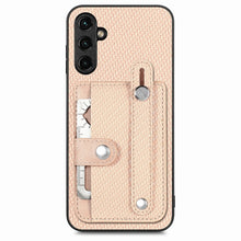 Load image into Gallery viewer, Wristband Kickstand Wallet Back Phone Case with Tool Knife, For Samsung Galaxy S24+ 5G, For Samsung Galaxy A54 5G, For Samsung Galaxy S23 Ultra 5G, For Samsung Galaxy S23+ 5G, For Samsung Galaxy A14 5G, For Samsung Galaxy A04 4G, For Samsung Galaxy S20...
