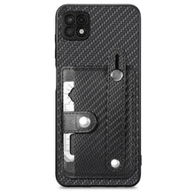 Load image into Gallery viewer, Wristband Kickstand Wallet Back Phone Case with Tool Knife, For Samsung Galaxy S22+ 5G, For Samsung Galaxy A13 5G, For Samsung Galaxy A22 4G, For Samsung Galaxy A22 5G, For Samsung Galaxy S21 FE 5G, For Samsung Galaxy A32 5G, For Samsung Galaxy S21 5G ...