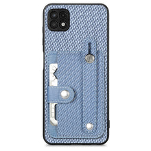 Load image into Gallery viewer, Wristband Kickstand Wallet Back Phone Case with Tool Knife, For Samsung Galaxy S22+ 5G, For Samsung Galaxy A13 5G, For Samsung Galaxy A22 4G, For Samsung Galaxy A22 5G, For Samsung Galaxy S21 FE 5G, For Samsung Galaxy A32 5G, For Samsung Galaxy S21 5G ...