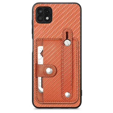 Load image into Gallery viewer, Wristband Kickstand Wallet Back Phone Case with Tool Knife, For Samsung Galaxy S22+ 5G, For Samsung Galaxy A13 5G, For Samsung Galaxy A22 4G, For Samsung Galaxy A22 5G, For Samsung Galaxy S21 FE 5G, For Samsung Galaxy A32 5G, For Samsung Galaxy S21 5G ...