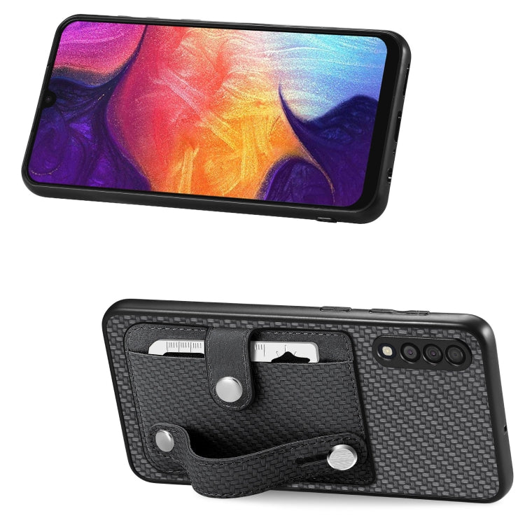 Wristband Kickstand Wallet Back Phone Case with Tool Knife