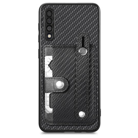 Wristband Kickstand Wallet Back Phone Case with Tool Knife