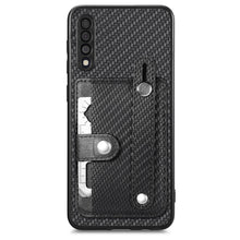 Load image into Gallery viewer, Wristband Kickstand Wallet Back Phone Case with Tool Knife, For Samsung Galaxy A50