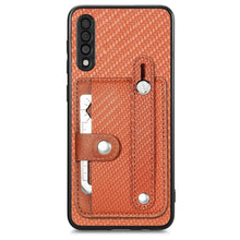 Load image into Gallery viewer, Wristband Kickstand Wallet Back Phone Case with Tool Knife, For Samsung Galaxy A50