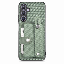 Load image into Gallery viewer, Wristband Kickstand Wallet Back Phone Case with Tool Knife, For Samsung Galaxy S24+ 5G, For Samsung Galaxy A54 5G, For Samsung Galaxy S23 Ultra 5G, For Samsung Galaxy S23+ 5G, For Samsung Galaxy A14 5G, For Samsung Galaxy A04 4G, For Samsung Galaxy S20...