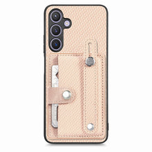 Load image into Gallery viewer, Wristband Kickstand Wallet Back Phone Case with Tool Knife, For Samsung Galaxy S24+ 5G, For Samsung Galaxy A54 5G, For Samsung Galaxy S23 Ultra 5G, For Samsung Galaxy S23+ 5G, For Samsung Galaxy A14 5G, For Samsung Galaxy A04 4G, For Samsung Galaxy S20...